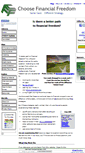 Mobile Screenshot of choose-financial-freedom.com
